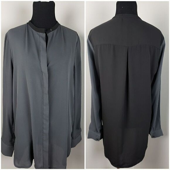 Fab'rik Nero Two Tone Blouse! Unique Large - Picture 2 of 7